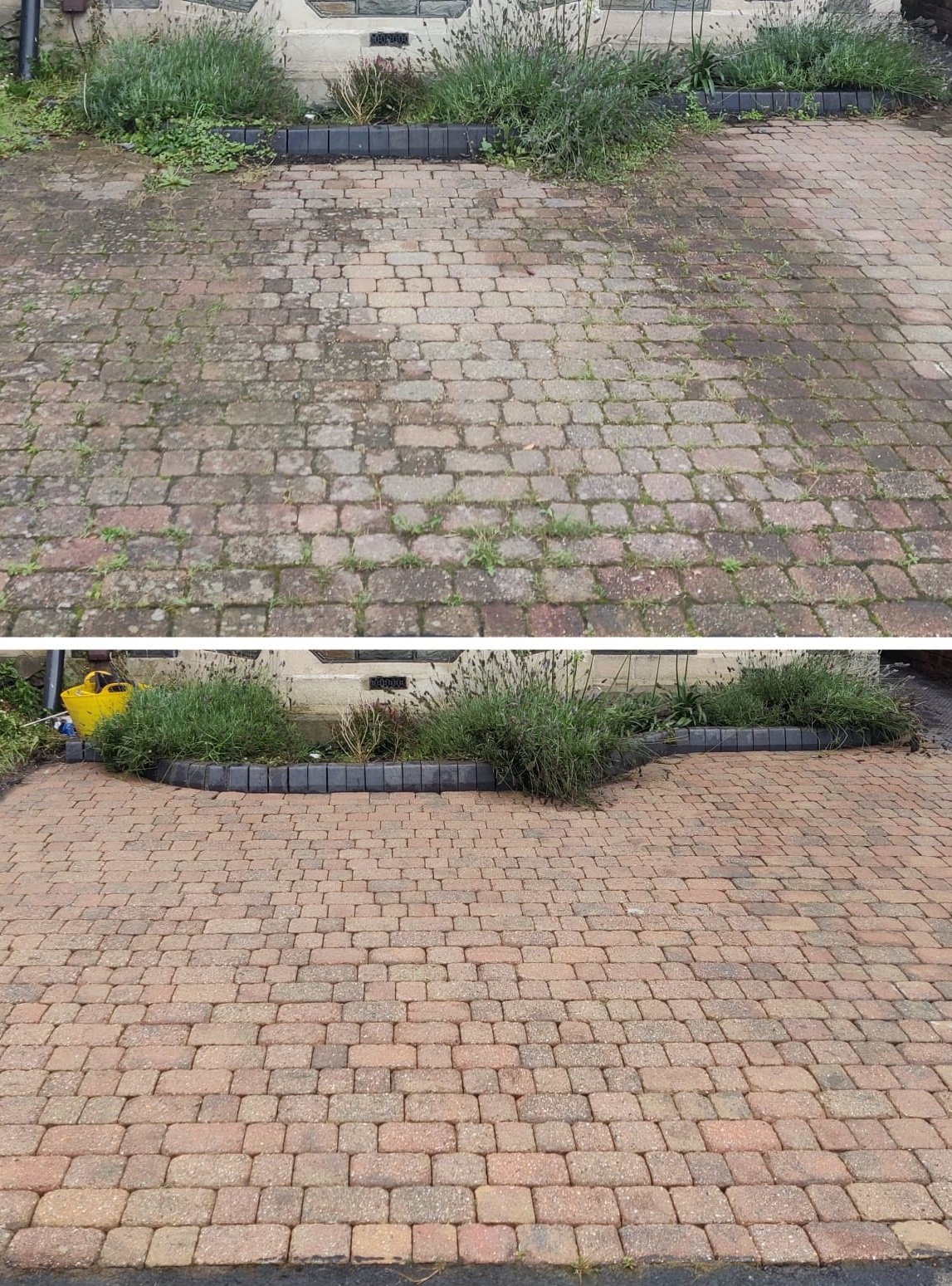 Pressure Washing Driveway